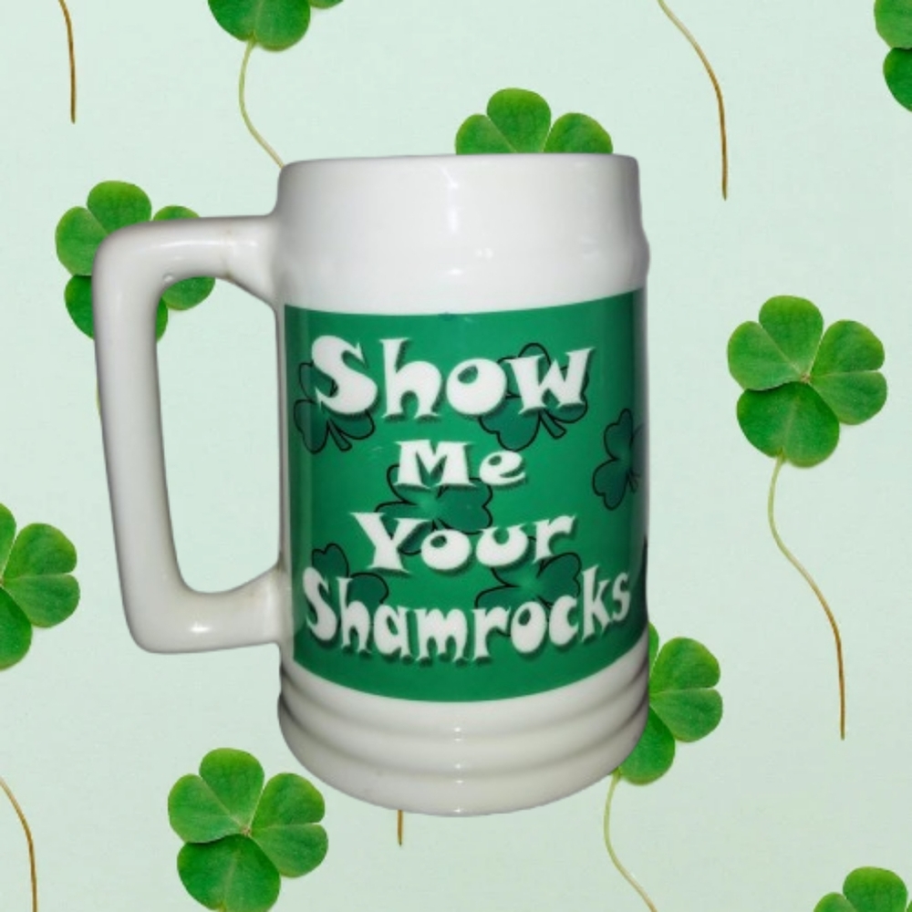St Patrick Day Drinking Mug - 48 ounces